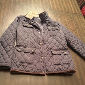 Ralph Lauren Quilted Utility Jacket - Dark Blue